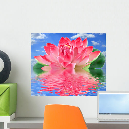 Nenuphar Rose Wall Decal