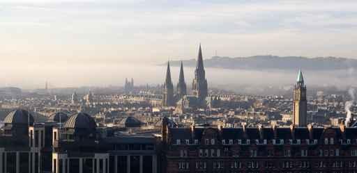 Across Edinburgh Wall Decal