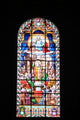 Tall Stained Glass Window French Church Wall Decal