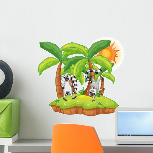 Lemur Island Wall Decal