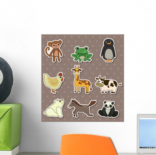 Animal Stickers Wall Decal