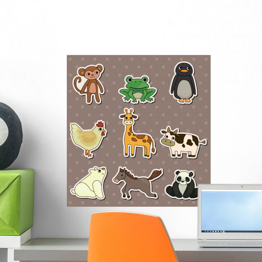 Animal Stickers Wall Decal