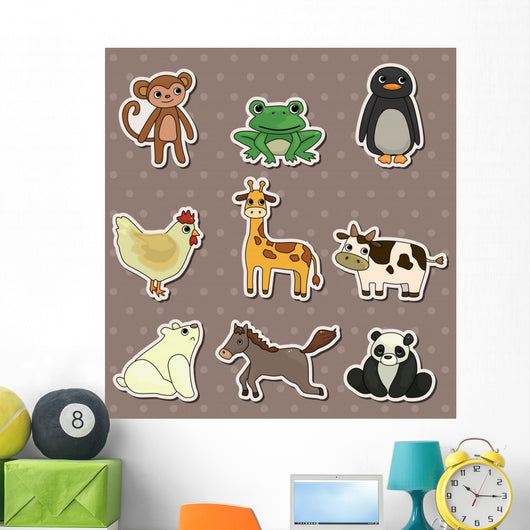 Animal Stickers Wall Decal