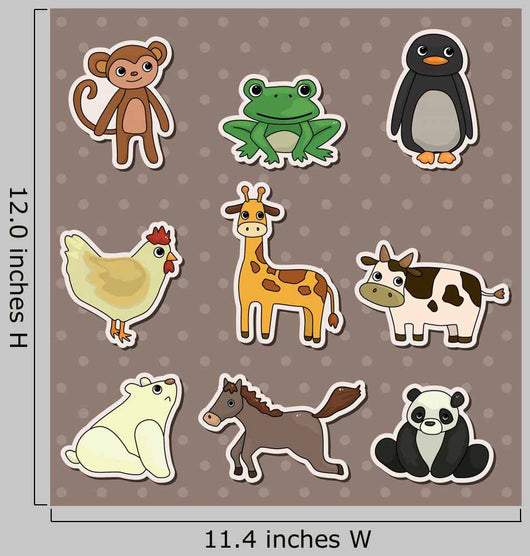 Animal Stickers Wall Decal