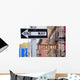 One Way Broadway Street Wall Decal