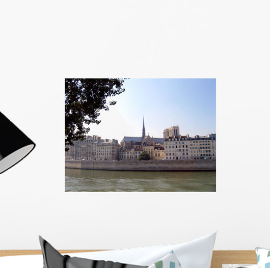 Ile La Cit Wall Decal