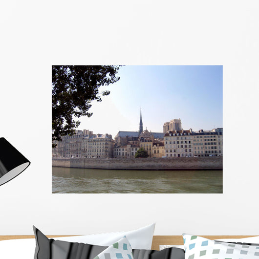 Ile La Cit Wall Decal
