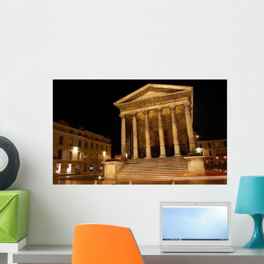 Maison Carree Nimes 2 Wall Decal