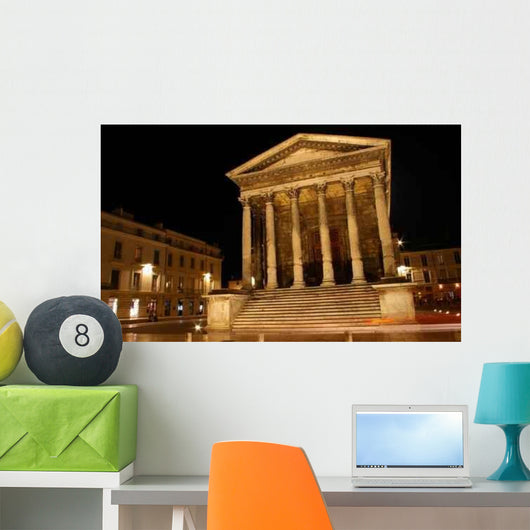 Maison Carree Nimes 2 Wall Decal