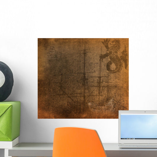 Grunge Paper Wall Decal