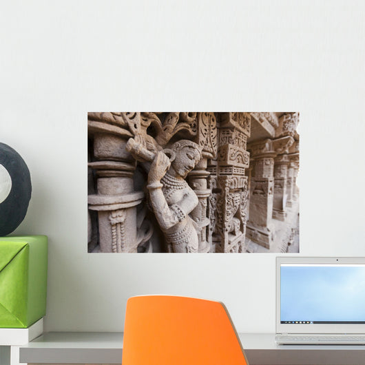Statues Rani Ki Vav Wall Decal