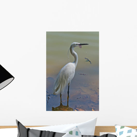 Great White Heron Wall Decal