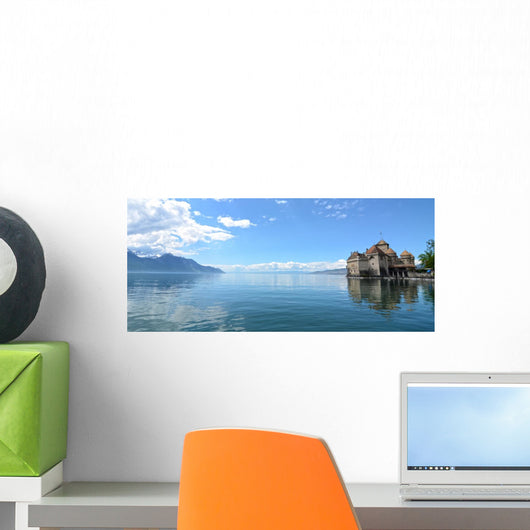 Chillon Castle Geneva Lake Wall Decal