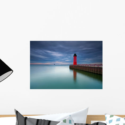 Milwaukee Lighthouse Wall Decal
