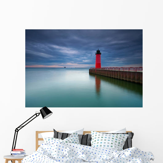 Milwaukee Lighthouse Wall Decal