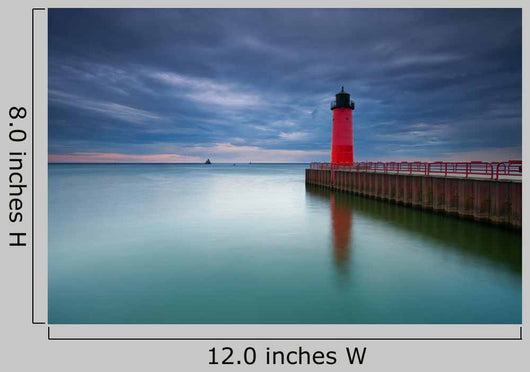 Milwaukee Lighthouse Wall Decal