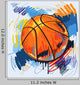 Vector Basketball Wall Decal