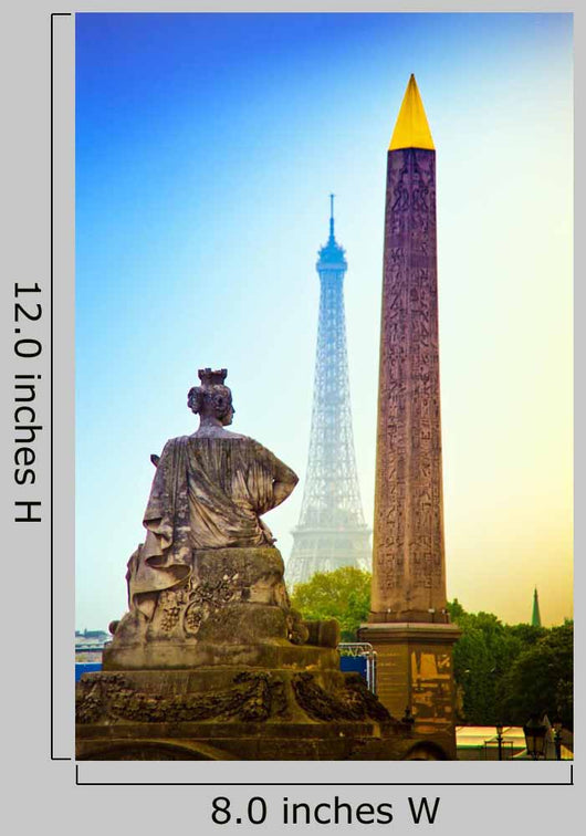 Paris Frankreich Place La Wall Decal