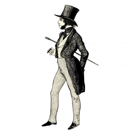 Human Profile 1800 Wall Decal