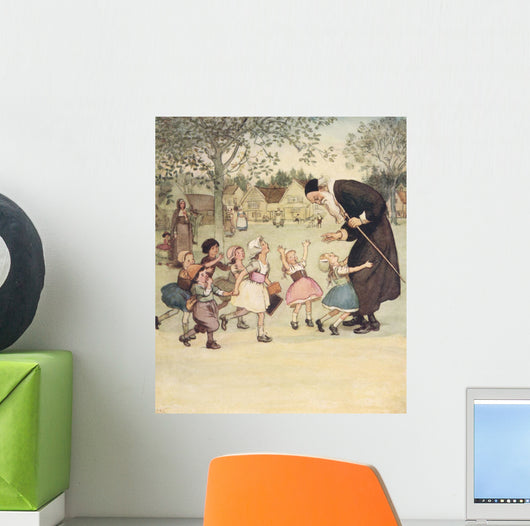 Usually a Vast Favorite with Children by Hugh Thomson Wall Mural