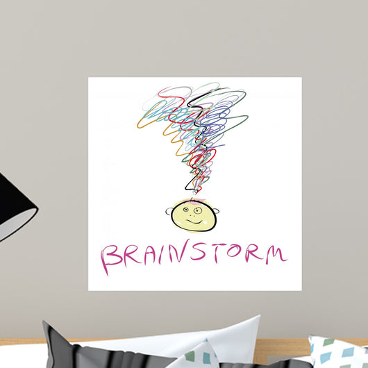 Brainstorm Wall Decal