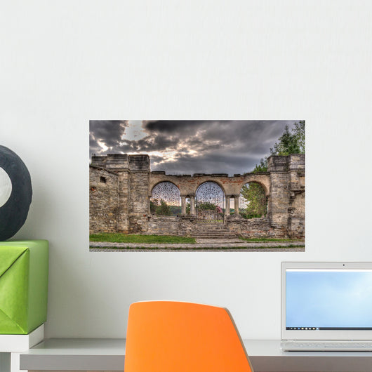 Fence Armenian Cathedral Belfry Wall Decal