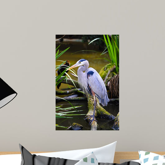 Blue Heron Wall Decal