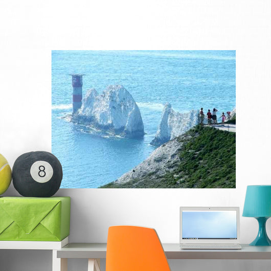 Needles Lighthouse Isle Wight Wall Decal
