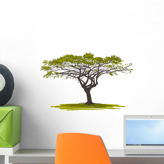 Acacia Tree Wall Decal