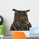 Eurasian Eagle-owl Back of Head Wall Decal