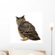 Eurasian Eagle-owl Left Side Wall Decal