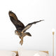 Eurasian Eagle-owl Taking Off Wall Decal