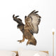 Eurasian Eagle-owl Flying Down Wall Decal