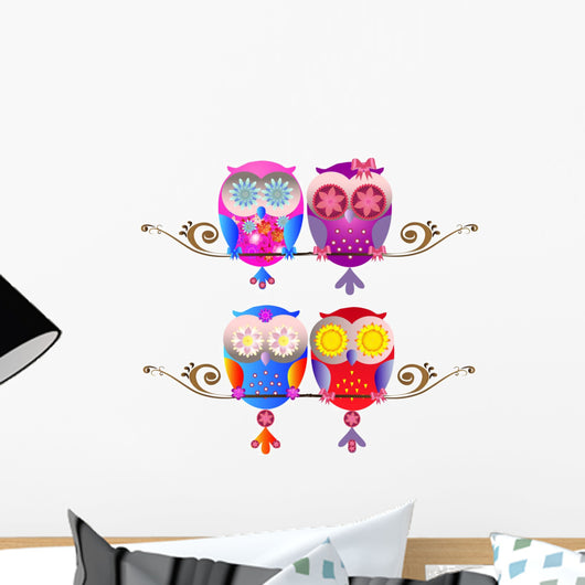 Owl Vector Wall Decal