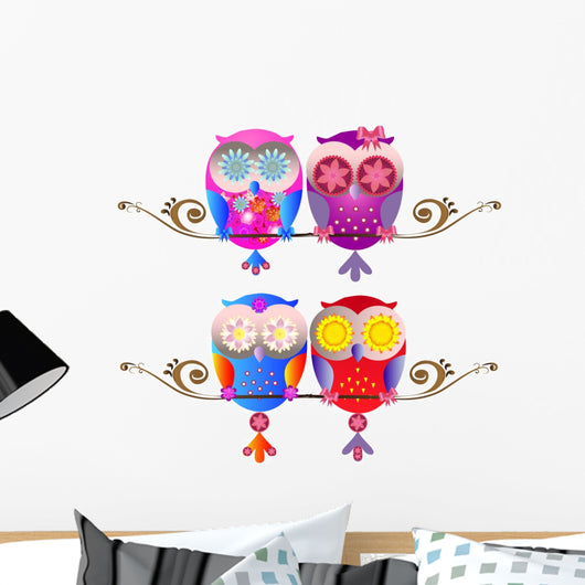 Owl Vector Wall Decal