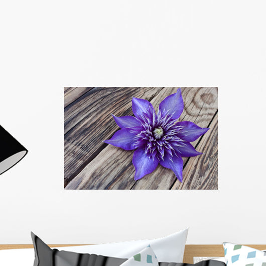 Clematis Multi Blue Wall Decal