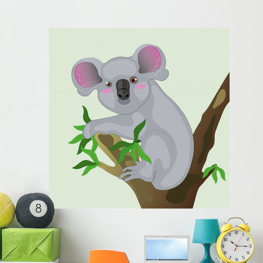 Koala Tree Wall Decal