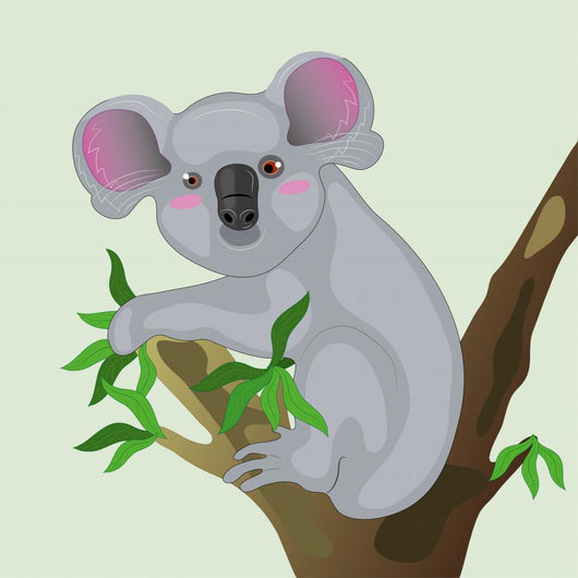Koala Tree Wall Decal
