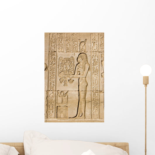 Priestess Offering to Goddess Wall Decal