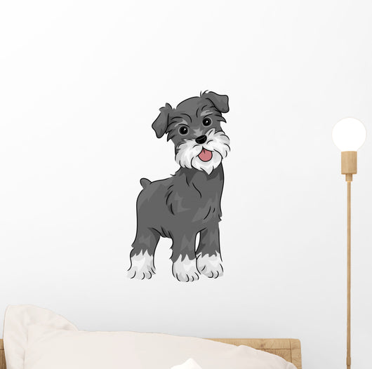 Miniature Schnauzer Wall Decal