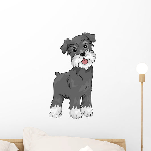 Miniature Schnauzer Wall Decal