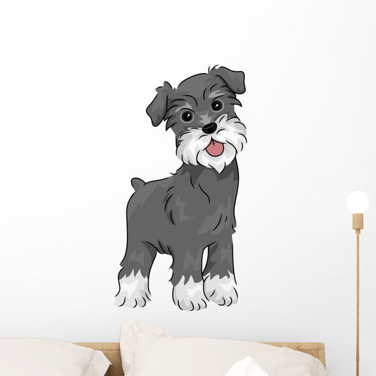 Miniature Schnauzer Wall Decal