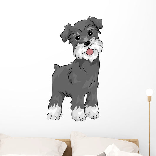Miniature Schnauzer Wall Decal