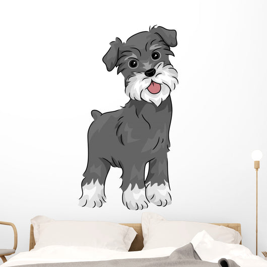 Miniature Schnauzer Wall Decal