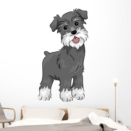 Miniature Schnauzer Wall Decal