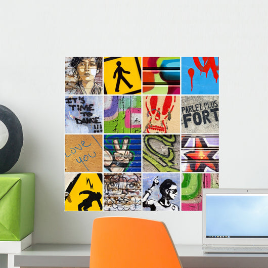Street Art 2 Wall Decal