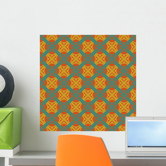 retro pattern Wall Mural
