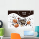 Chicken and Eggs Wall Decal