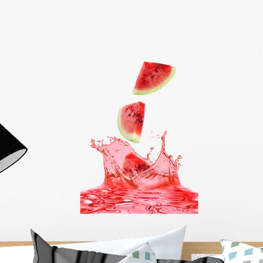 Watermelon and Juice Wall Decal