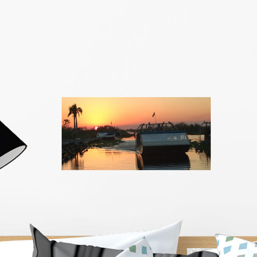 Everglades Airboat Wall Decal